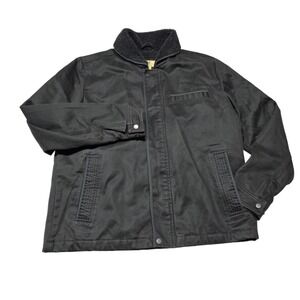 Orton Brothers Men's Sherpa Lined Work Jacket Gray Size L